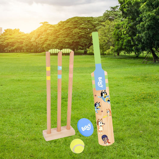 Bluey Cricket Set