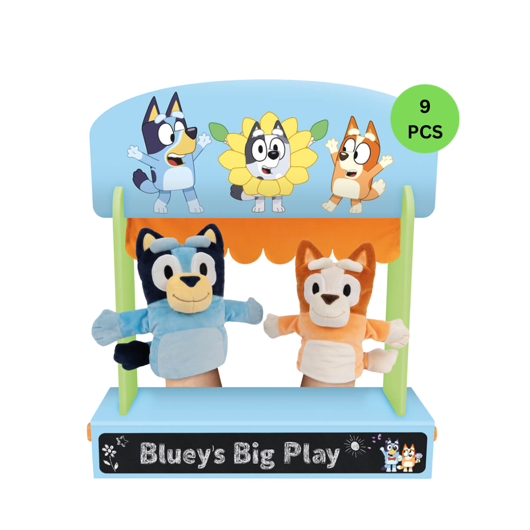 Bluey Wooden Puppet Theatre