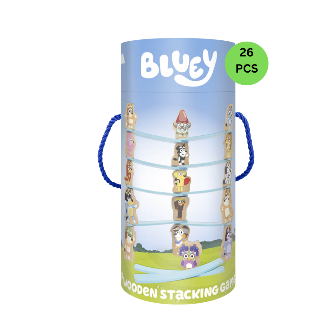 Bluey Wooden Stacking Game