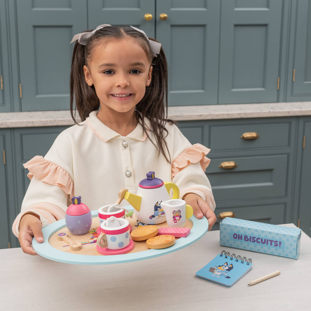 Bluey Wooden Tea Party Set