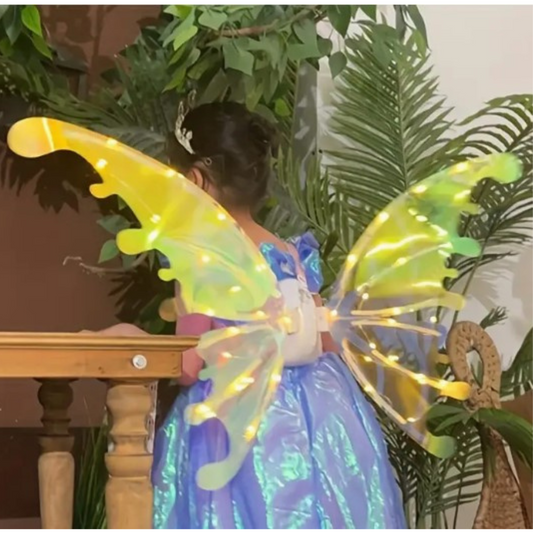 Butterfly Wings Musical Motion LED Light Up