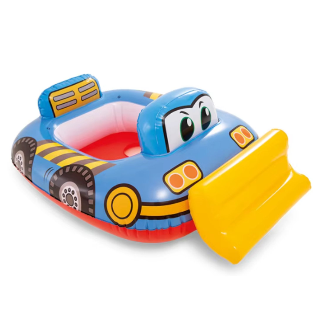 Inflatable Construction Pool Float (with seat)