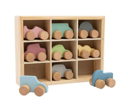 Road Tape & Wooden Car Bundle