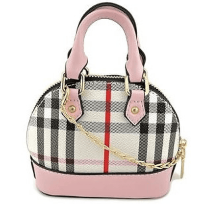 Children's Designer Plaid Handbag "Joli Petit" Collection - The Chaos Emporium
