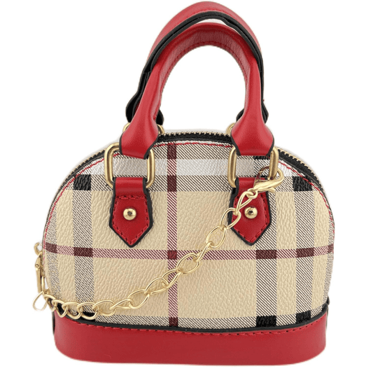 Children's Designer Plaid Handbag "Joli Petit" Collection - The Chaos Emporium