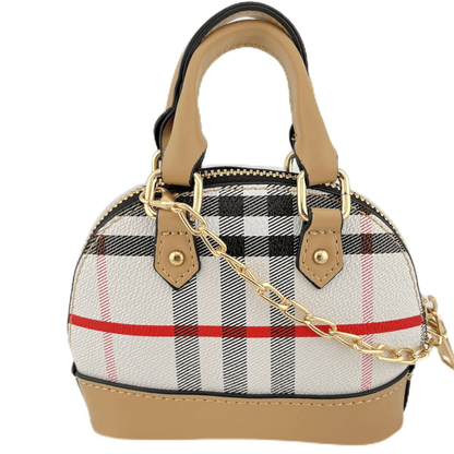 Children's Designer Plaid Handbag "Joli Petit" Collection - The Chaos Emporium