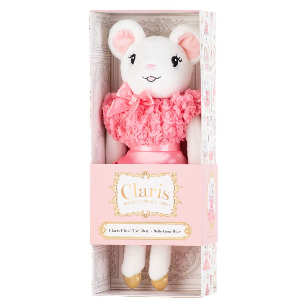 Claris Plush Belle Fleur Rose - Large - The Chaos Emporium