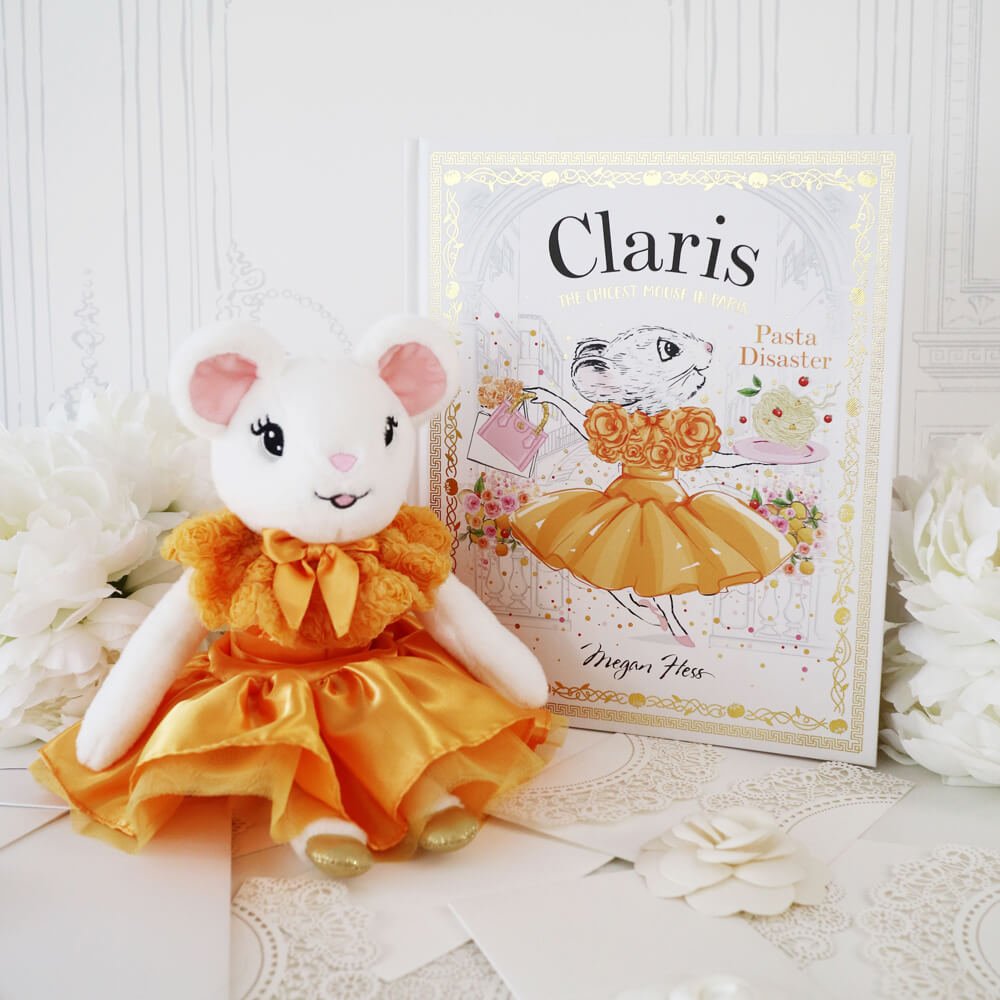 Claris Plush Tres Chic Tangerine - Large - The Chaos Emporium