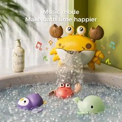 Crab Bubble Machine Bath Set - The Chaos Emporium