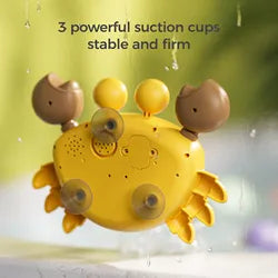 Crab Bubble Machine Bath Set