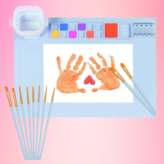 Silicone Craft Mat with Brushes