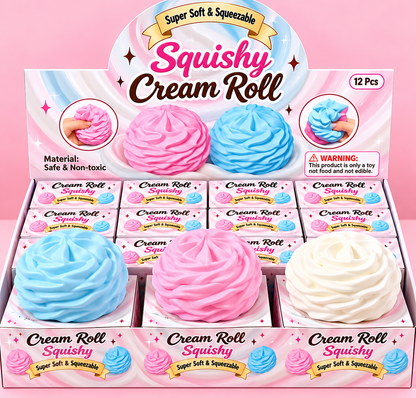 Crunchy Cream Roll Squishy