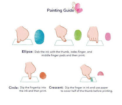 Creative Finger Paint Book - Animal Party - The Chaos Emporium