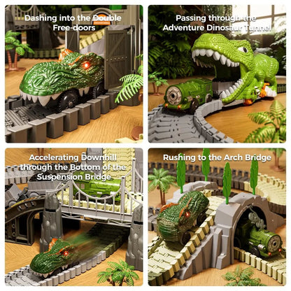 Dinosaur Race Track - The Chaos Emporium