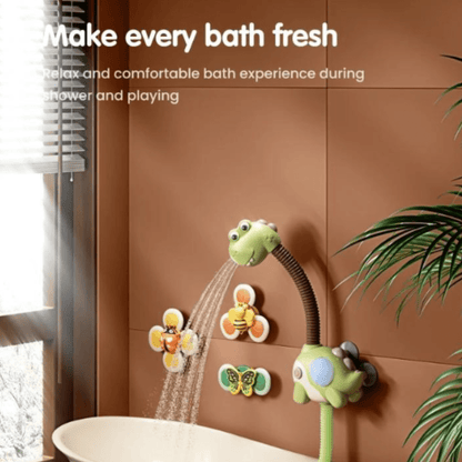 Dinosaur Sprinkler Shower Head Bath Toy - The Chaos Emporium