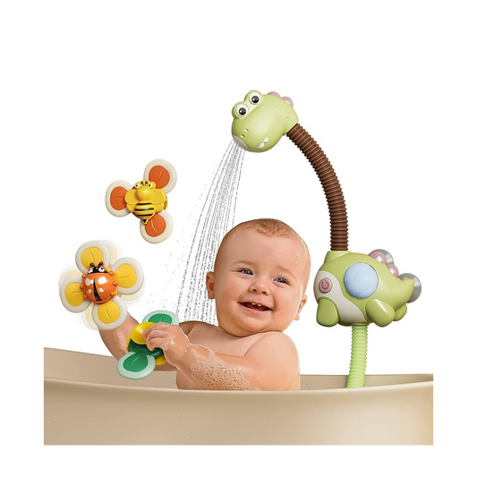 Dinosaur Sprinkler Shower Head Bath Toy