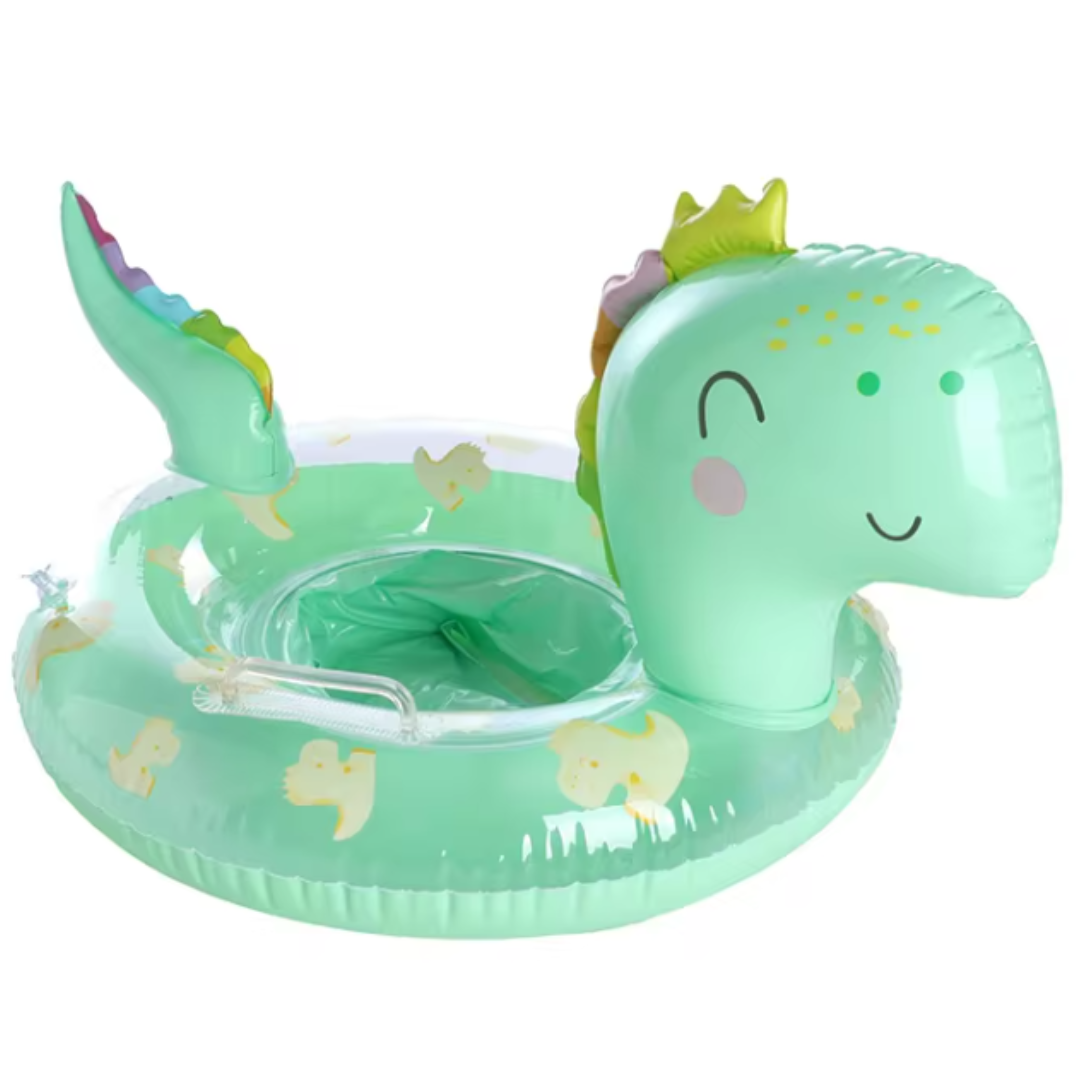 Inflatable Dinosaur Glitter Pool Float (with seat)