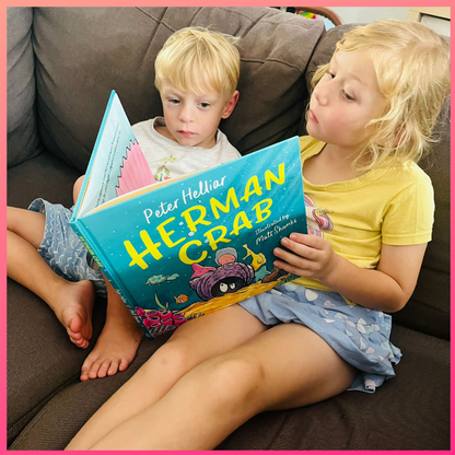 Herman Crab Book by Peter Helliar - The Chaos Emporium