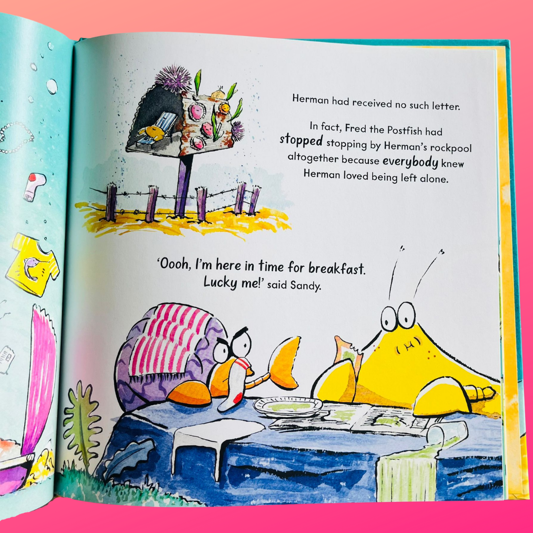 Herman Crab Book by Peter Helliar - The Chaos Emporium