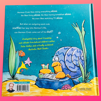 Herman Crab Book by Peter Helliar - The Chaos Emporium