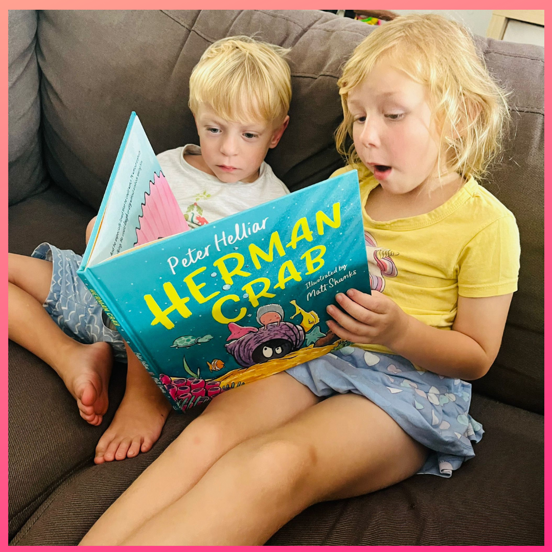 Herman Crab Book by Peter Helliar - The Chaos Emporium