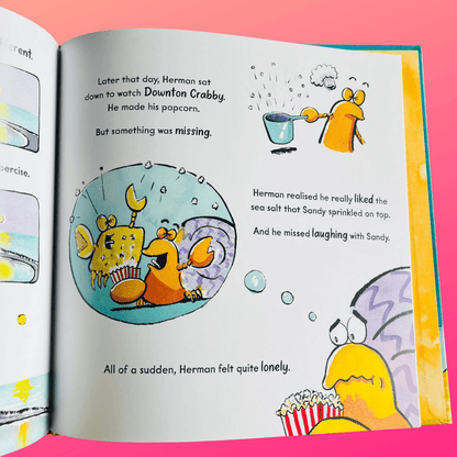 Herman Crab Book by Peter Helliar - The Chaos Emporium