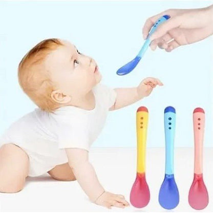 Infant Heat Sensitive Color - Change Spoon & Fork Set - The Chaos Emporium