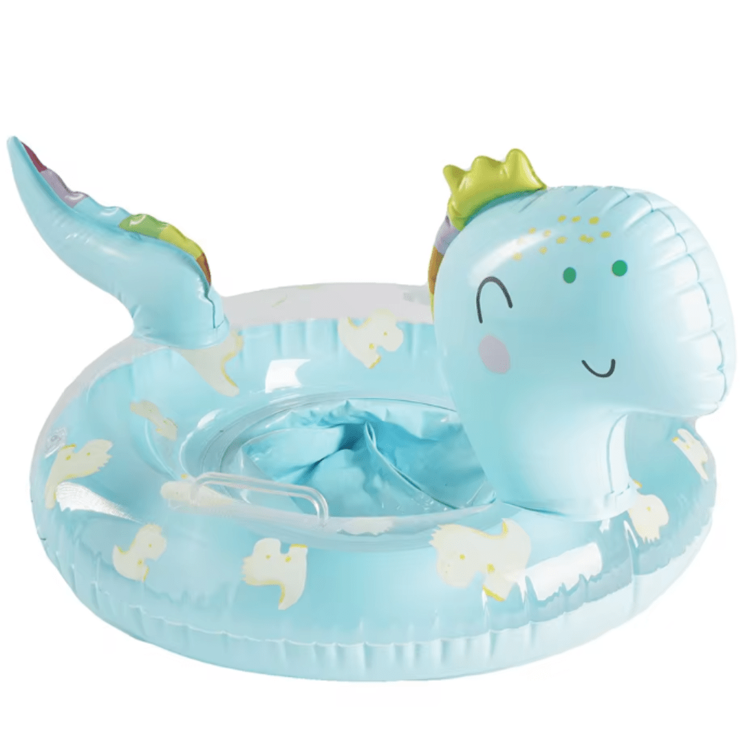 Inflatable Dinosaur Pool Float (with seat) - The Chaos Emporium