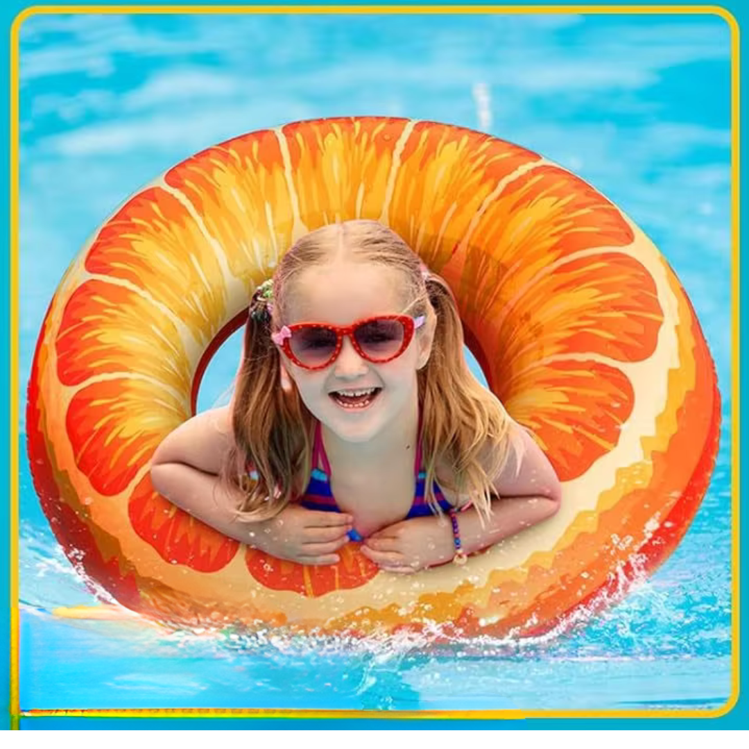 Inflatable Large Fruit Swim Rings - The Chaos Emporium