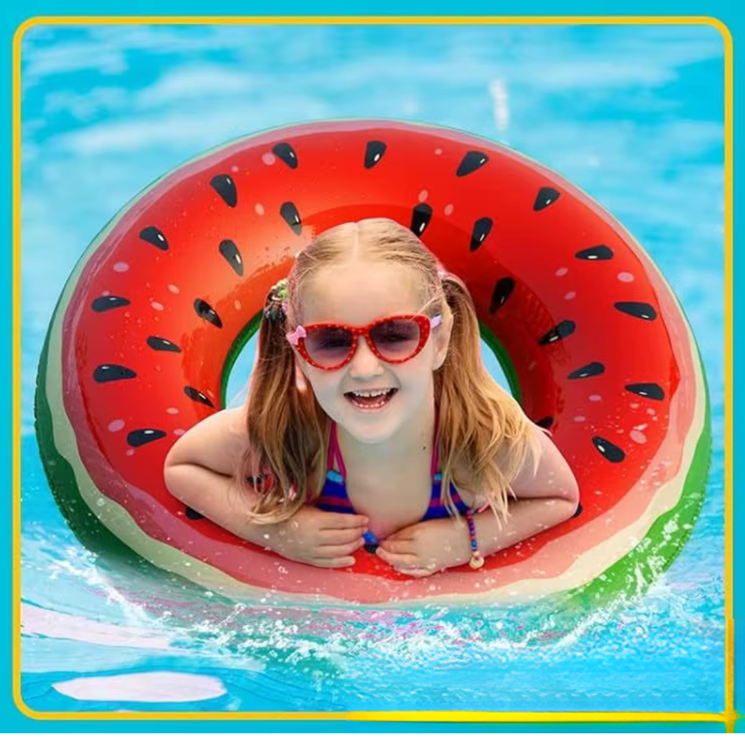 Inflatable Large Fruit Swim Rings - The Chaos Emporium