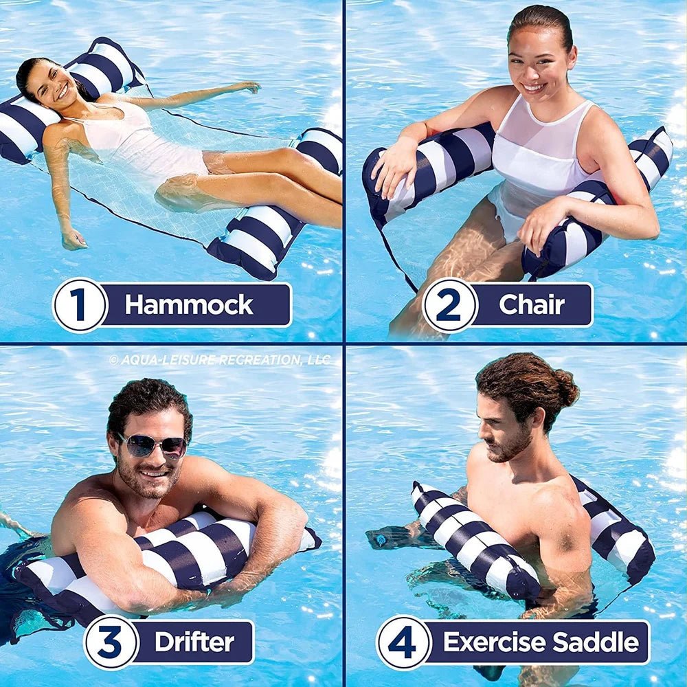 Inflatable Pool Hammock Float - The Chaos Emporium