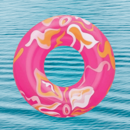 Inflatable Retro Swim Ring - The Chaos Emporium