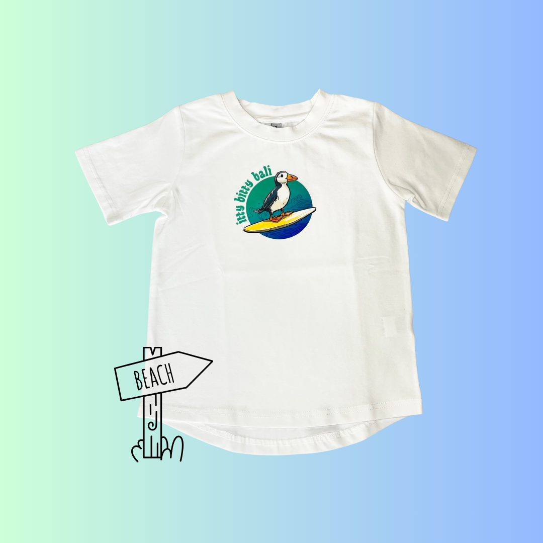 Kids T-shirt - Puffin Design