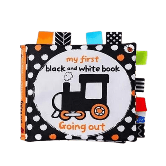 My 1st Black & White Soft Cloth Book - Going Out - The Chaos Emporium