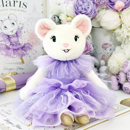 Claris Plush Oh La La Lilac - Large