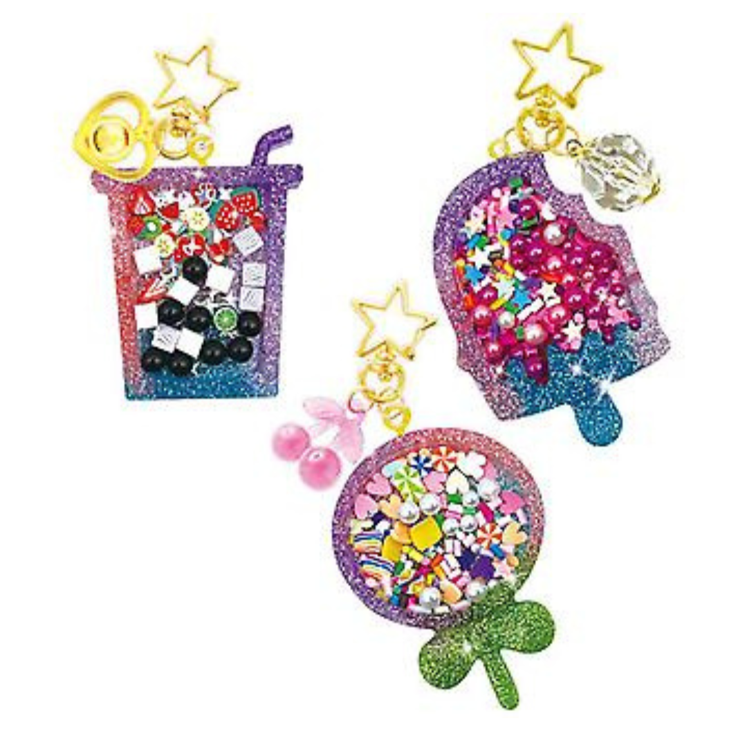 Resin Fidget Shaker Keychains - The Chaos Emporium