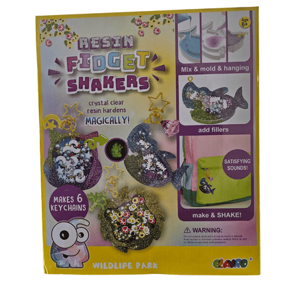 Resin Fidget Shaker Keychains - The Chaos Emporium