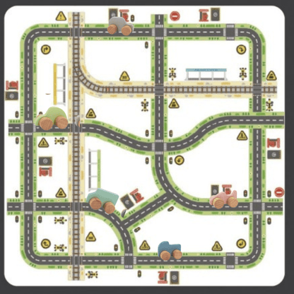 Road Tape & Wooden Car Bundle - The Chaos Emporium