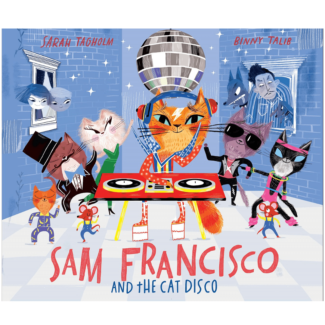 Sam Francisco & The Cat Disco Hardcover Book by Annick Press - The Chaos Emporium