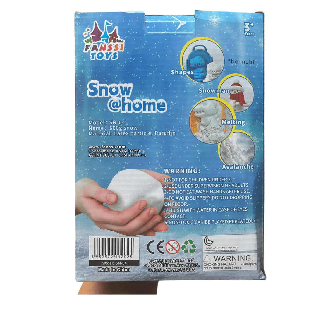 Sensory Snow Kit Refill - 500g bag - The Chaos Emporium
