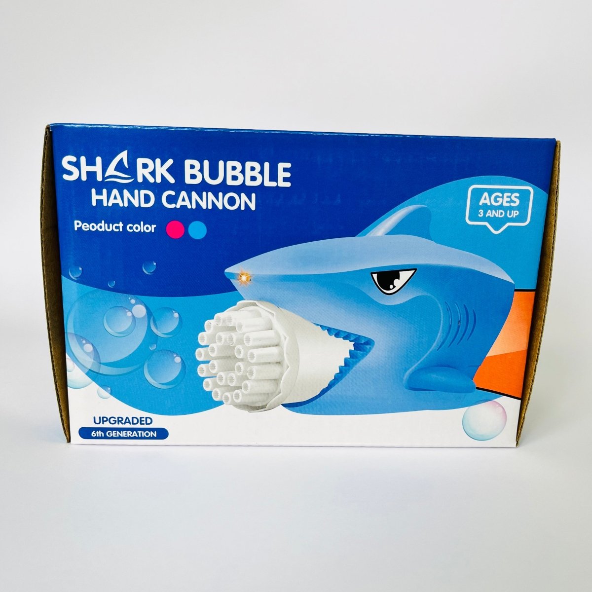 Shark Bubble Hand Cannon - The Chaos Emporium