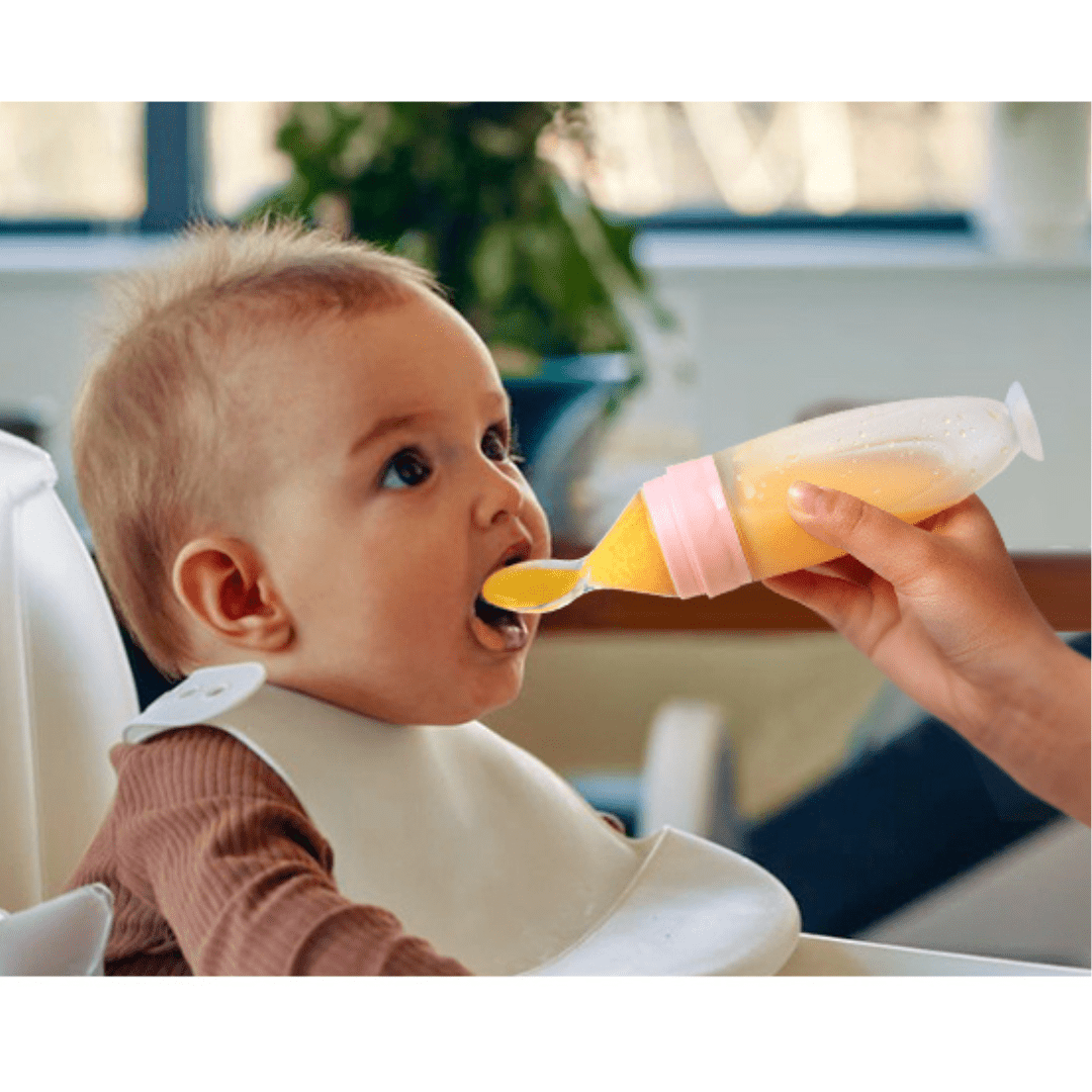 Silicone Baby Squeeze Spoon Feeder - The Chaos Emporium