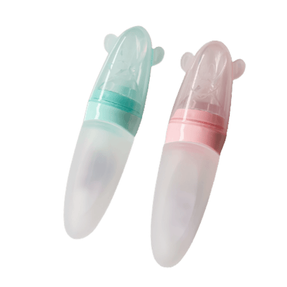 Silicone Baby Squeeze Spoon Feeder - The Chaos Emporium