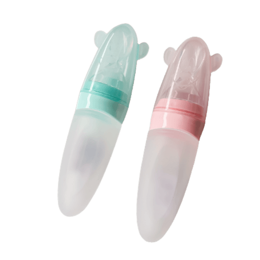 Silicone Baby Squeeze Spoon Feeder - The Chaos Emporium