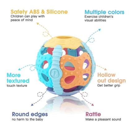 Silicone Bath Rattle Ball - The Chaos Emporium