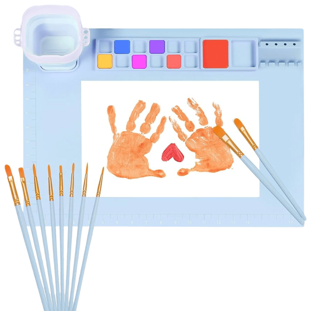 Silicone Craft Mat with Brushes - The Chaos Emporium
