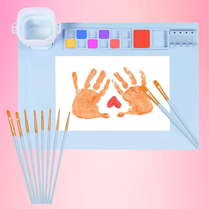 Silicone Craft Mat with Brushes - The Chaos Emporium