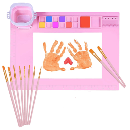 Silicone Craft Mat with Brushes - The Chaos Emporium