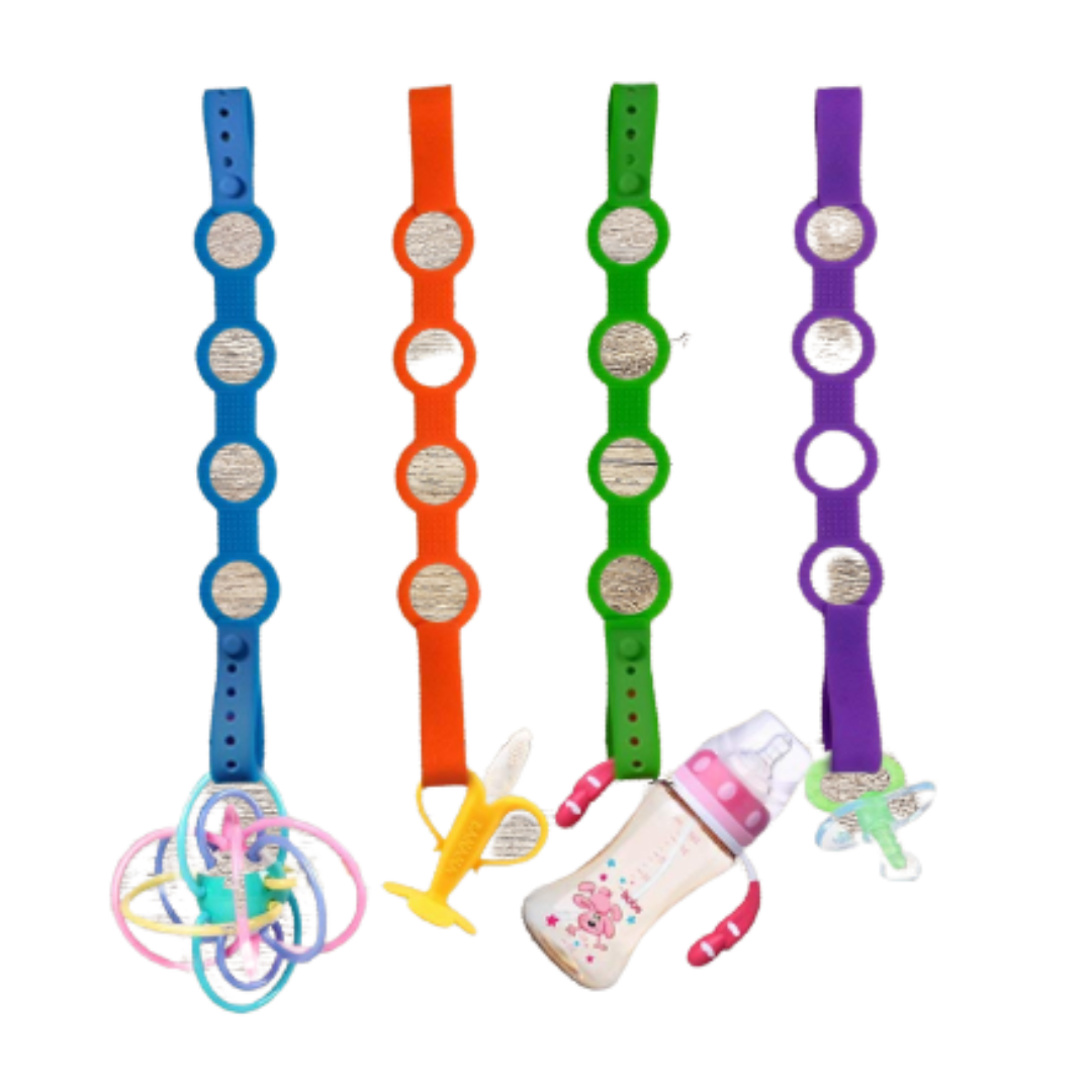 Silicone Pram Multi - Purpose Straps - The Chaos Emporium