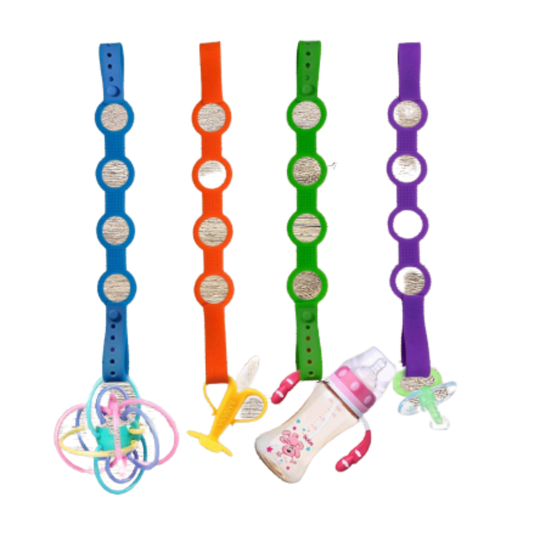 Silicone Pram Multi - Purpose Straps - The Chaos Emporium